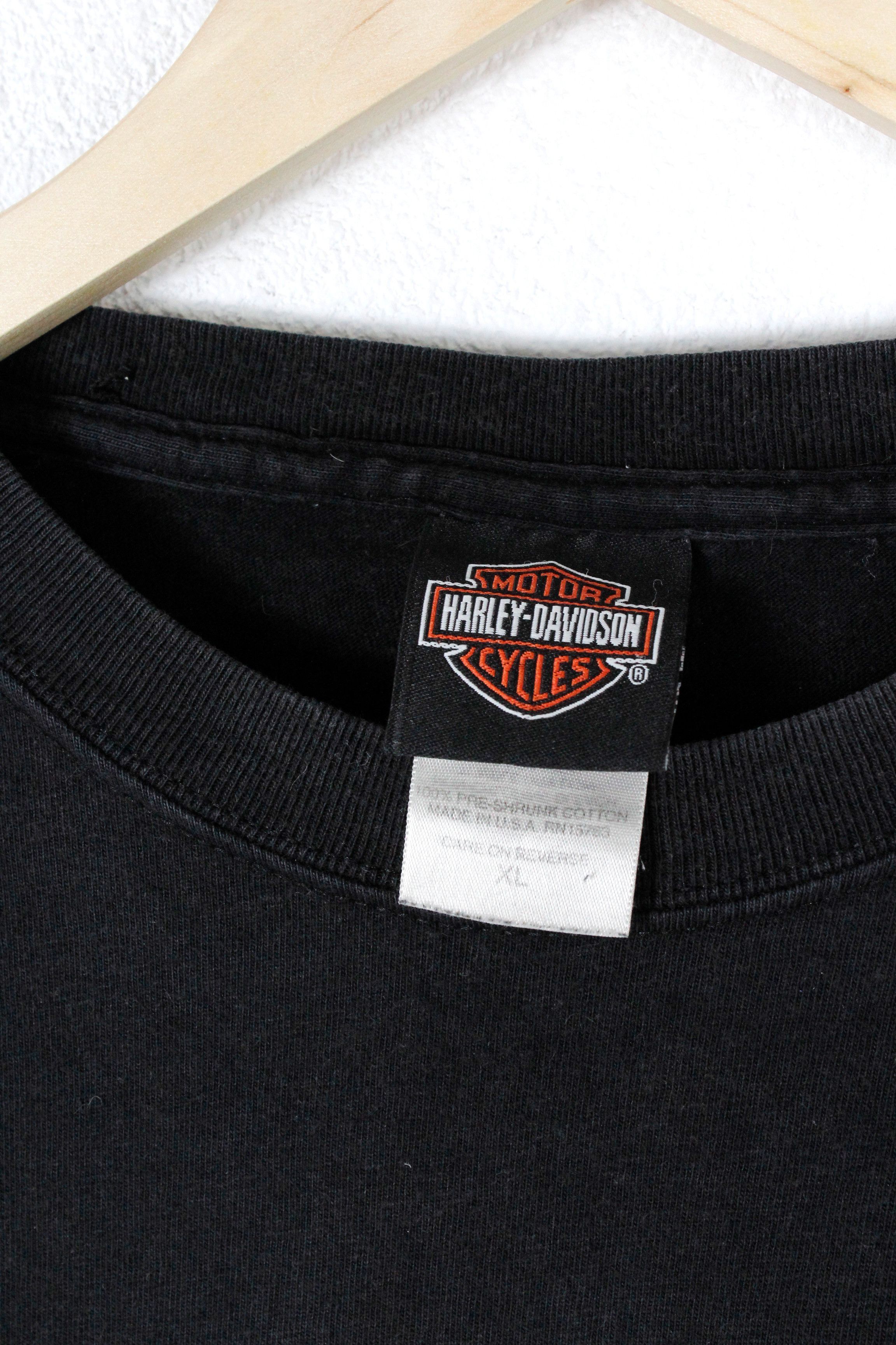 Harley Davidson Harley Davidson Jamestown Vintage Tee T-shirt Made in USA Size US XL / EU 56 / 4 - 3 Thumbnail