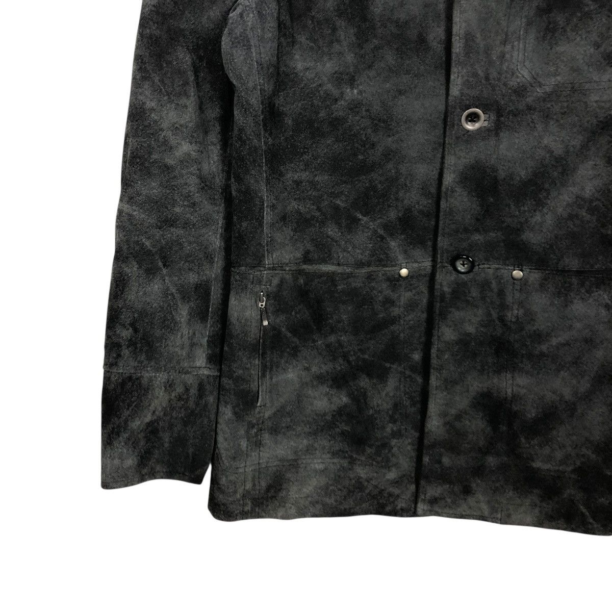 Japanese Brand 🔥VINTAGE GENUINE LEATHER BIKER JACKET NICOLE ISSEY MIYAKE Size US M / EU 48-50 / 2 - 6 Thumbnail