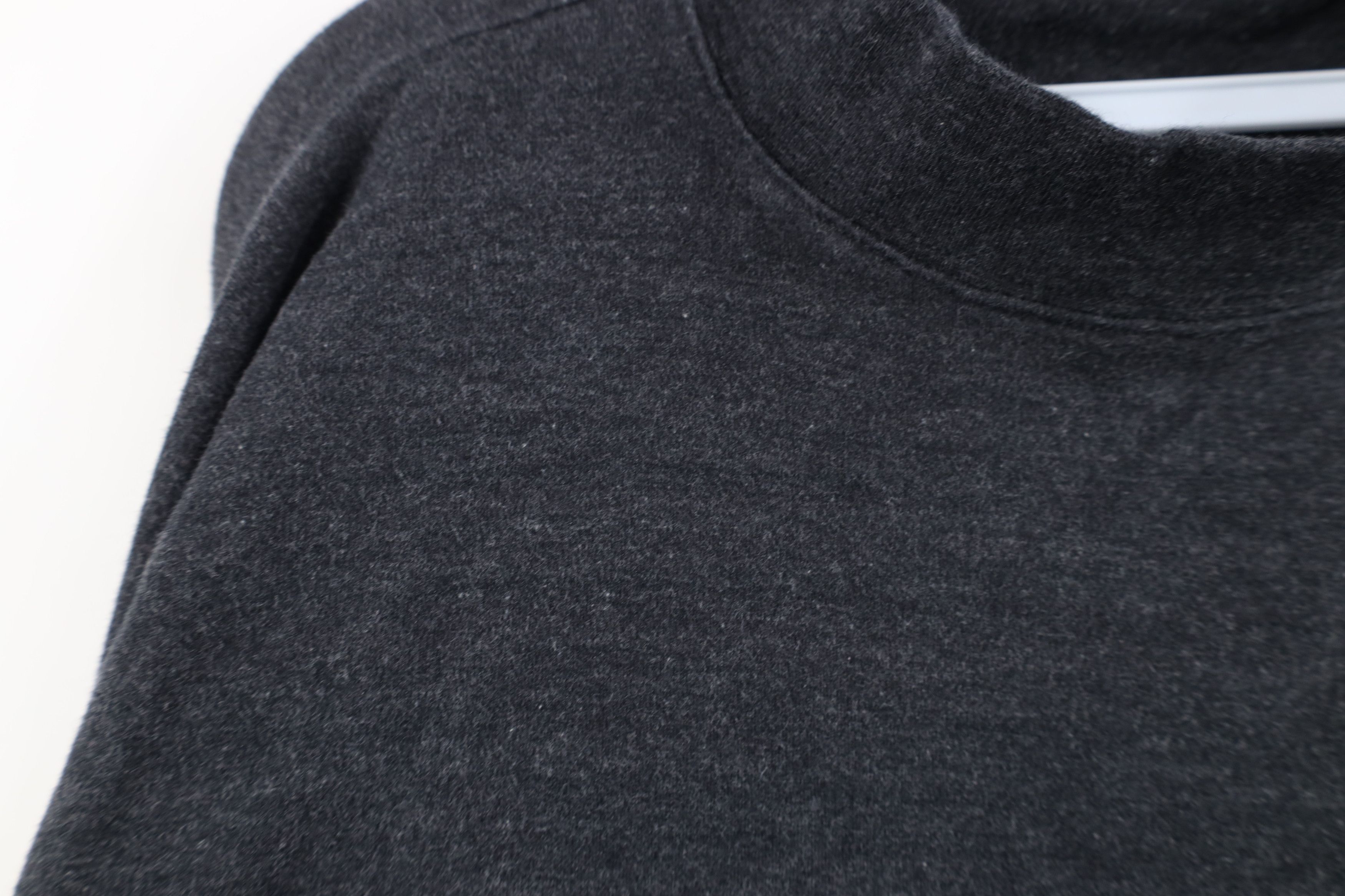 Vintage Vintage 90s Streetwear Mock Neck Long Sleeve T-Shirt Gray Size US L / EU 52-54 / 3 - 5 Thumbnail
