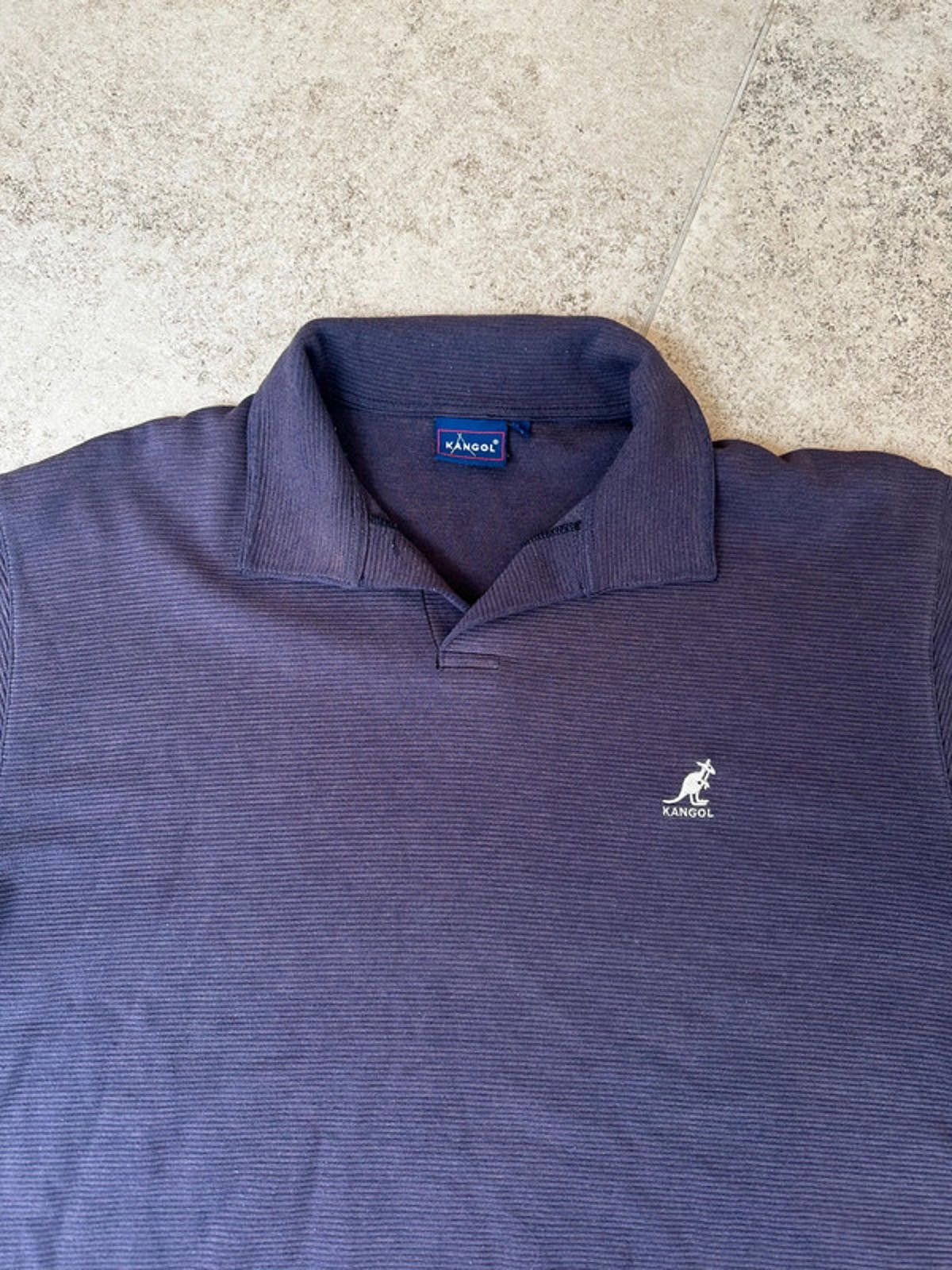 Kangol Kangol Heavy Ribbed Polo Size US L / EU 52-54 / 3 - 5 Thumbnail