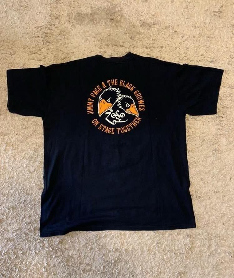Band Tees Jimmy Page & The Black Crowes Concert T-Shirt Size US XL / EU 56 / 4 - 2 Thumbnail