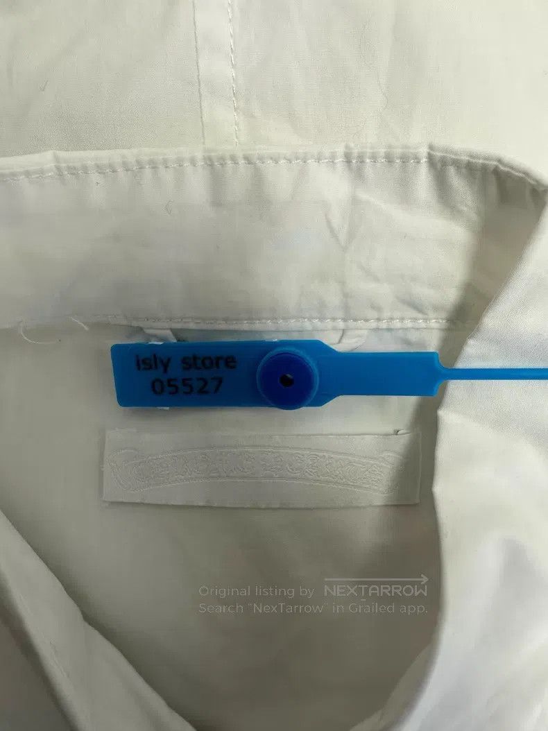 Chrome Hearts Chrome Hearts Patchwork leather cross applique silver cros Size US M / EU 48-50 / 2 - 5 Thumbnail