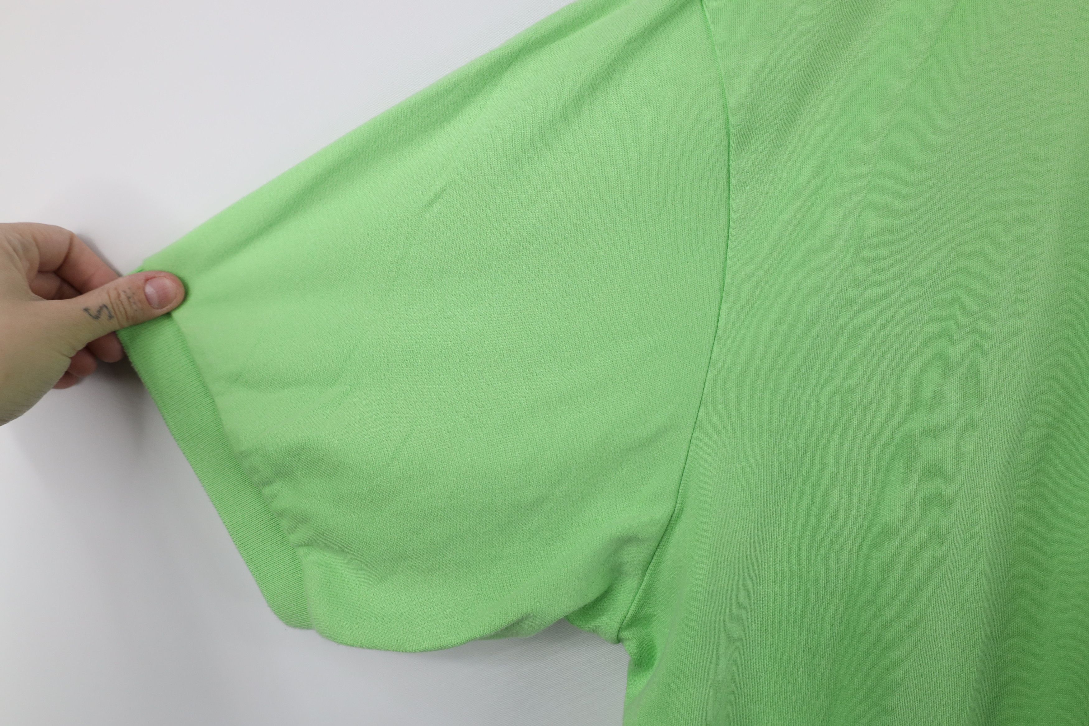 Ralph Lauren × Vintage Vintage 90s Ralph Lauren Cotton Touch Polo Shirt Lime Green Size US XL / EU 56 / 4 - 7 Thumbnail