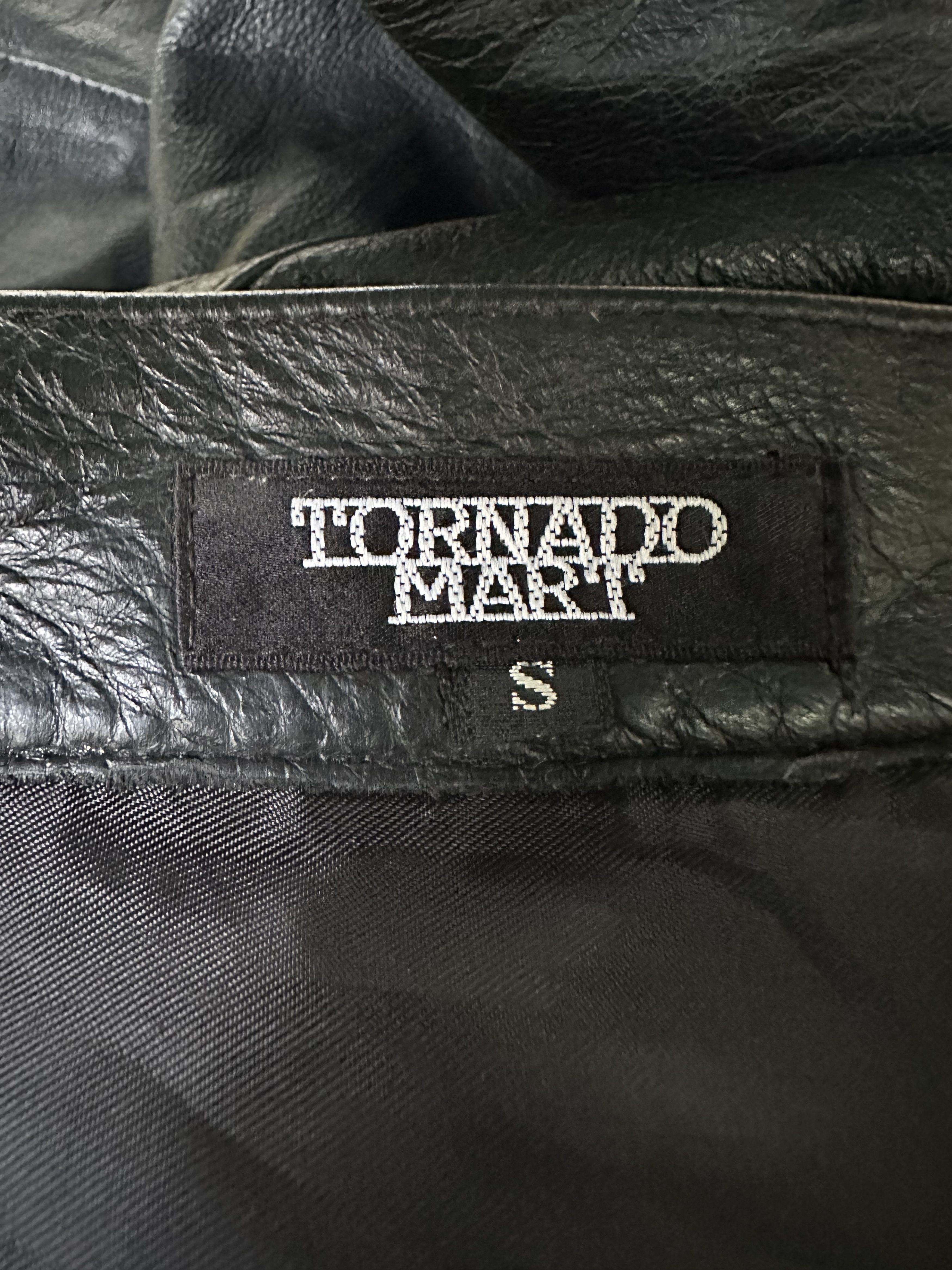 Tornado Mart Vintage Tornado Mart Cowhide Leather Pants Size US 29 - 11 Thumbnail