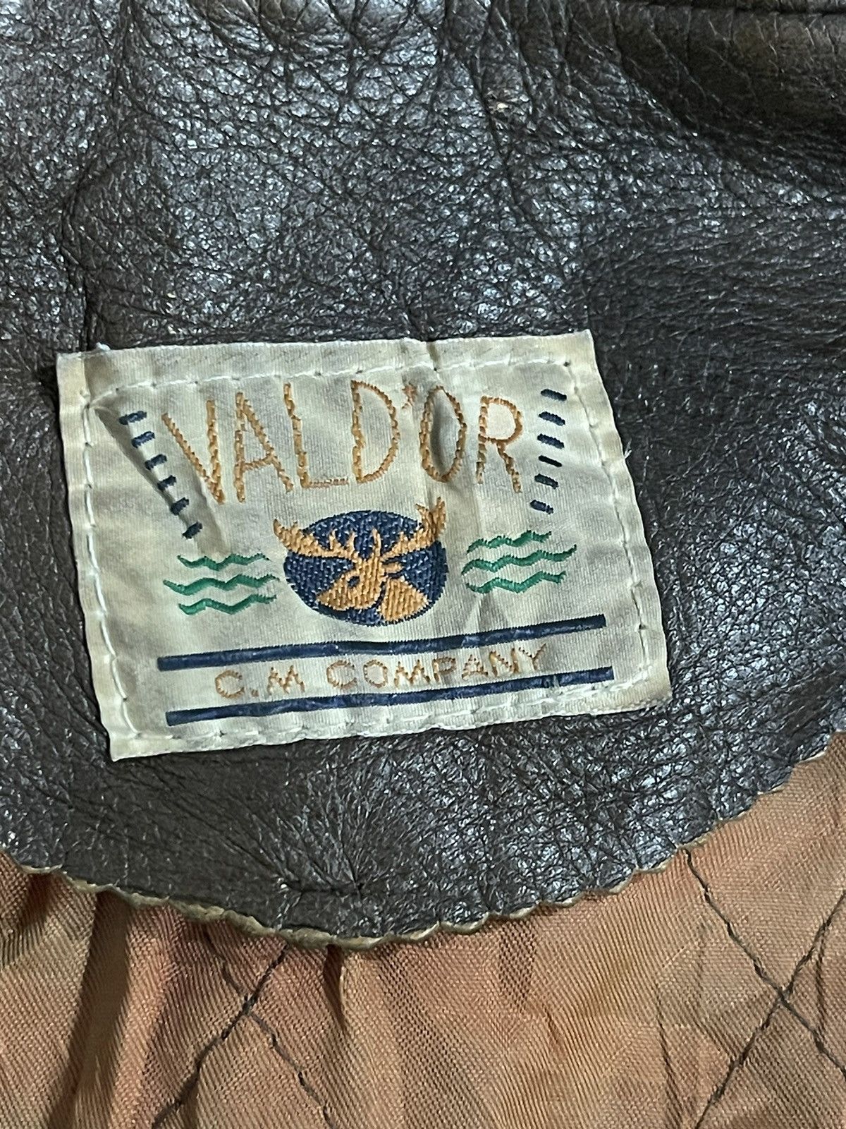 Vintage Vintage Val’dor C.M Company Sheep Leather Jacket Size US L / EU 52-54 / 3 - 14 Thumbnail