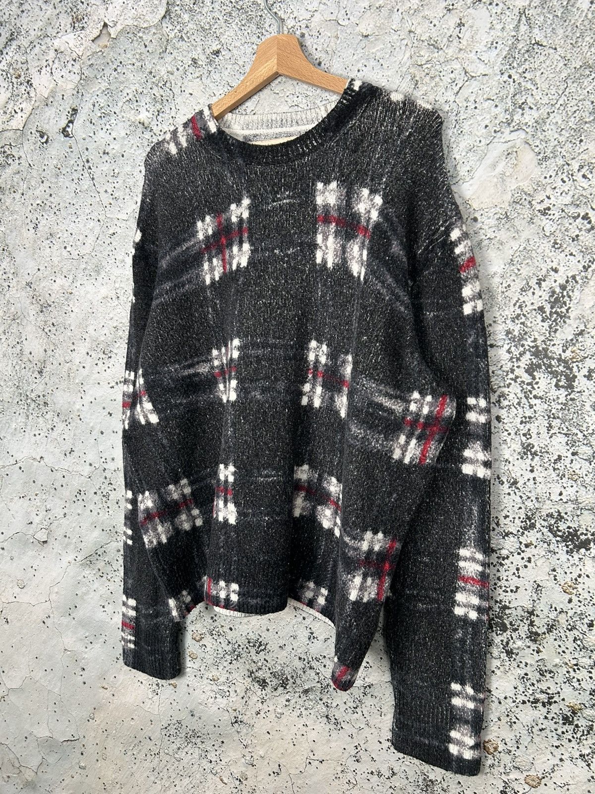 Allsaints Allsaints Avant Garde Grunge Sweater Punk Alternative Size US M / EU 48-50 / 2 - 2 Thumbnail