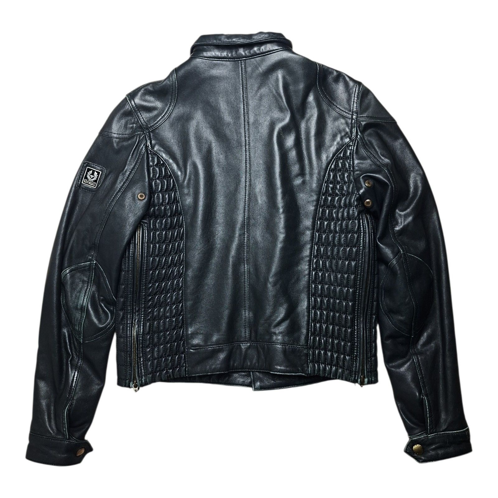 Belstaff Vintage Belstaff Gold Label Nylon Moto Biker Jacket Size L / US 10 / IT 46 - 15 Thumbnail