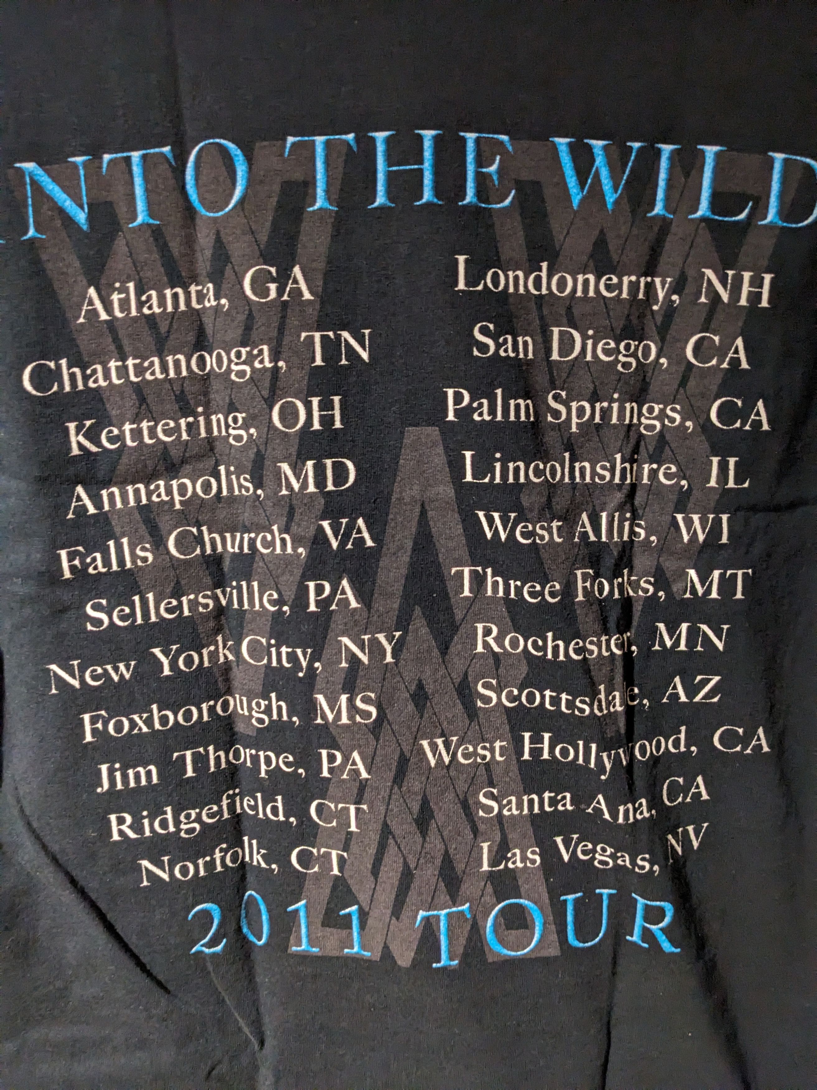 Band Tees × Vintage Vintage Uriah Heep Into the Wind Tour 2011 Medium T-Shirt Size US M / EU 48-50 / 2 - 5 Thumbnail