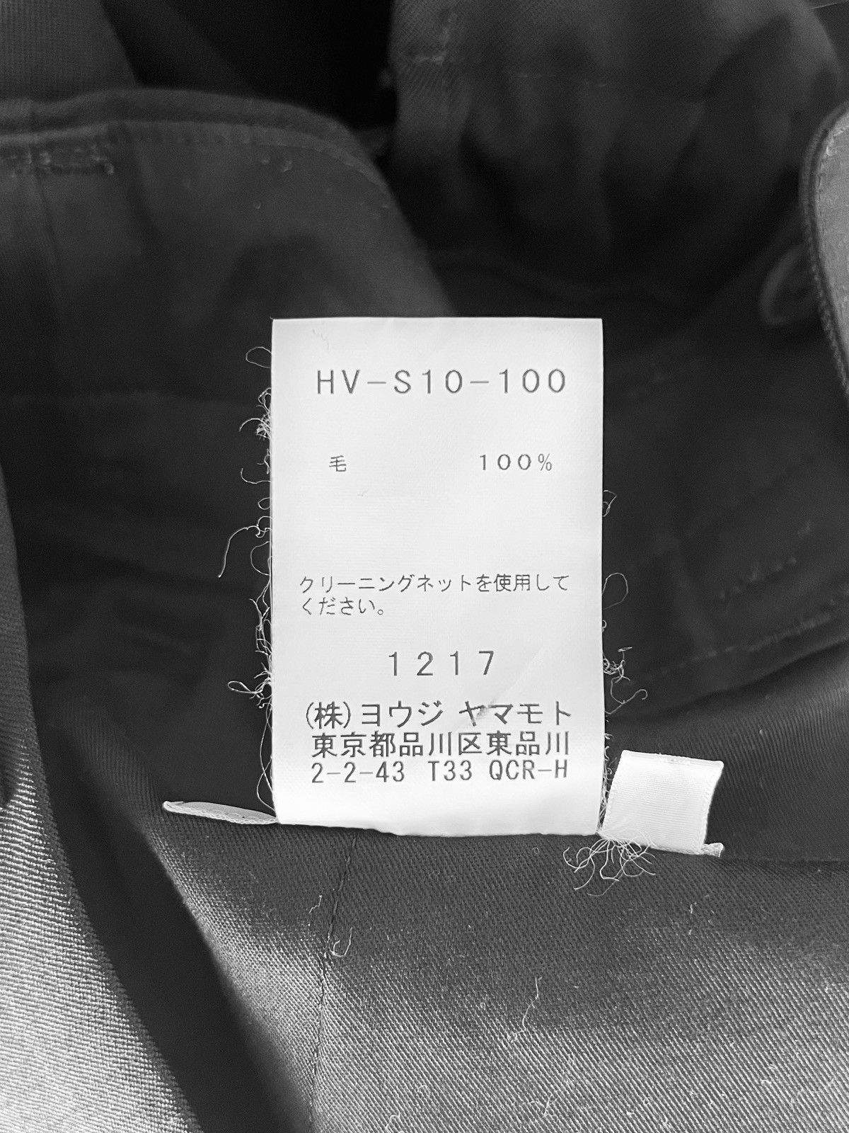 Yohji Yamamoto Yohji Yamamoto Pour Homme - W/Gabardine Front Gathered Skirt Size US 30 / EU 46 - 15 Thumbnail