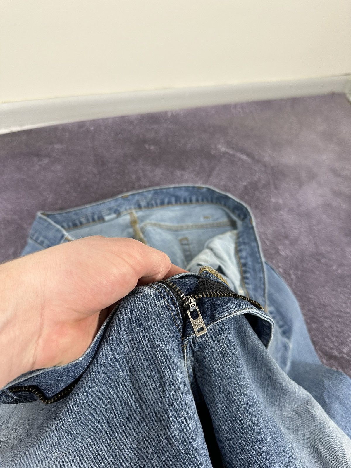 Carhartt Vintage Carhartt Faded Denim USA Baggy Hype Opium Work Jeans Size US 40 / EU 56 - 20 Thumbnail