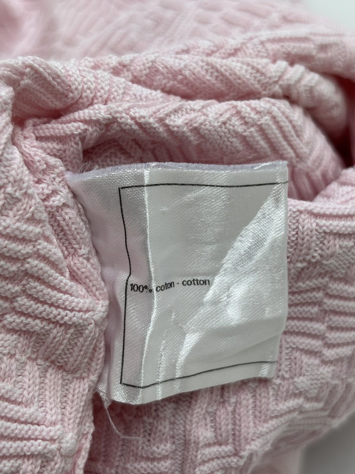 Light Pink Knit Top