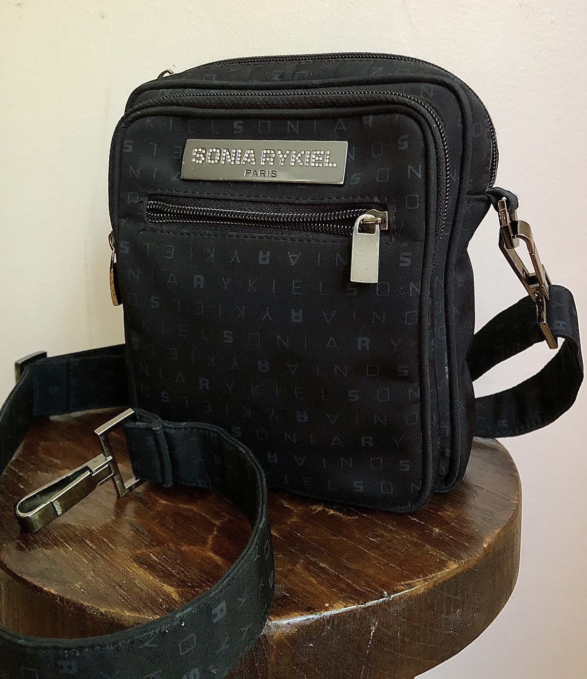 Sonia Rykiel Sonia Rykiel Vintage Alphabet Logo Print Crossbody Bag Size ONE SIZE - 2 Thumbnail