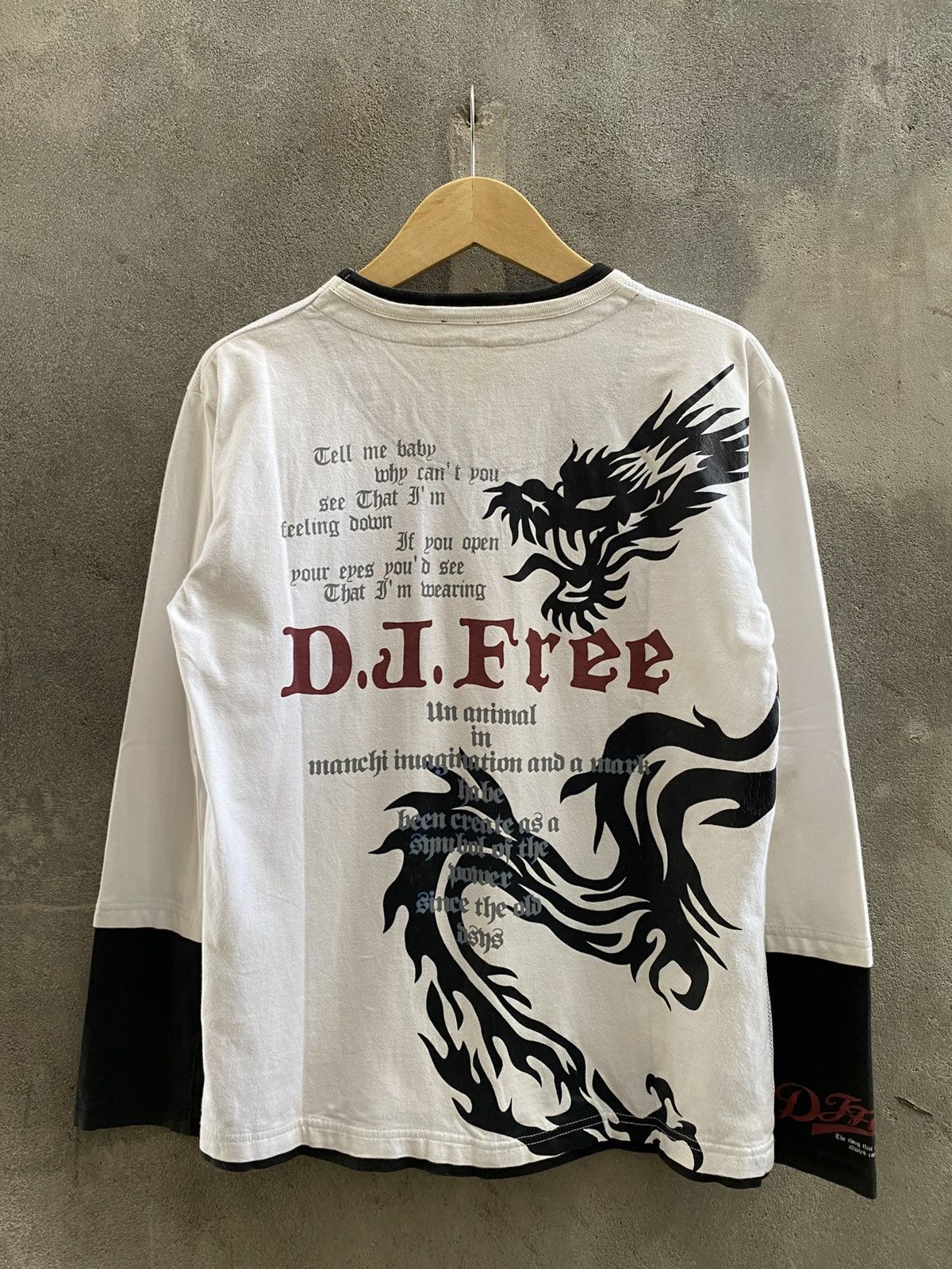 Beauty Beast × If Six Was Nine × Yohji Yamamoto Japanese D.J Free poem doubel layer ifsixwasnine styel Size US L / EU 52-54 / 3 - 15 Thumbnail