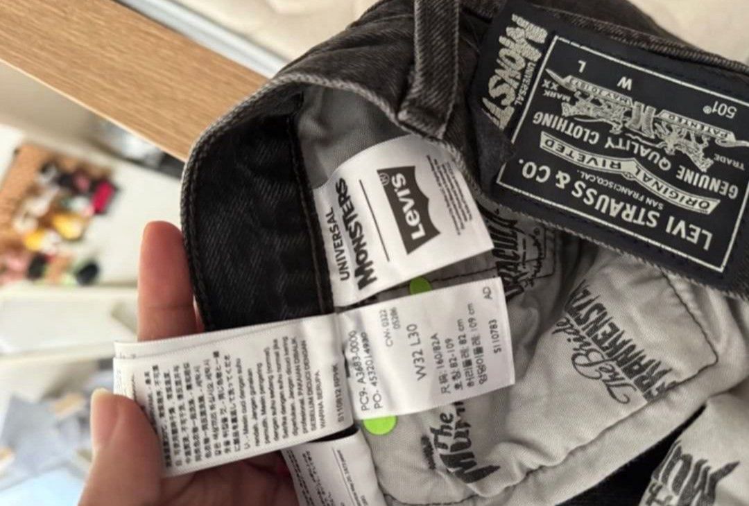 Levi's Levi's® 501 X Universal Monsters Size 32" / US 10 / IT 46 - 6 Thumbnail