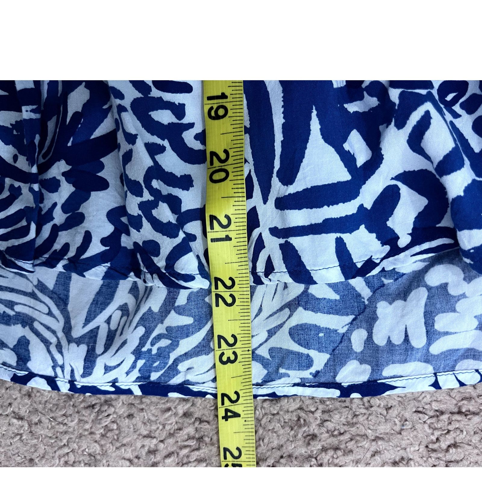 Lilly Pulitzer Blue and White Lilly Pulitzer Long Sleeve Blouse XXS Size XXS / US 00 / IT 34 - 5 Thumbnail