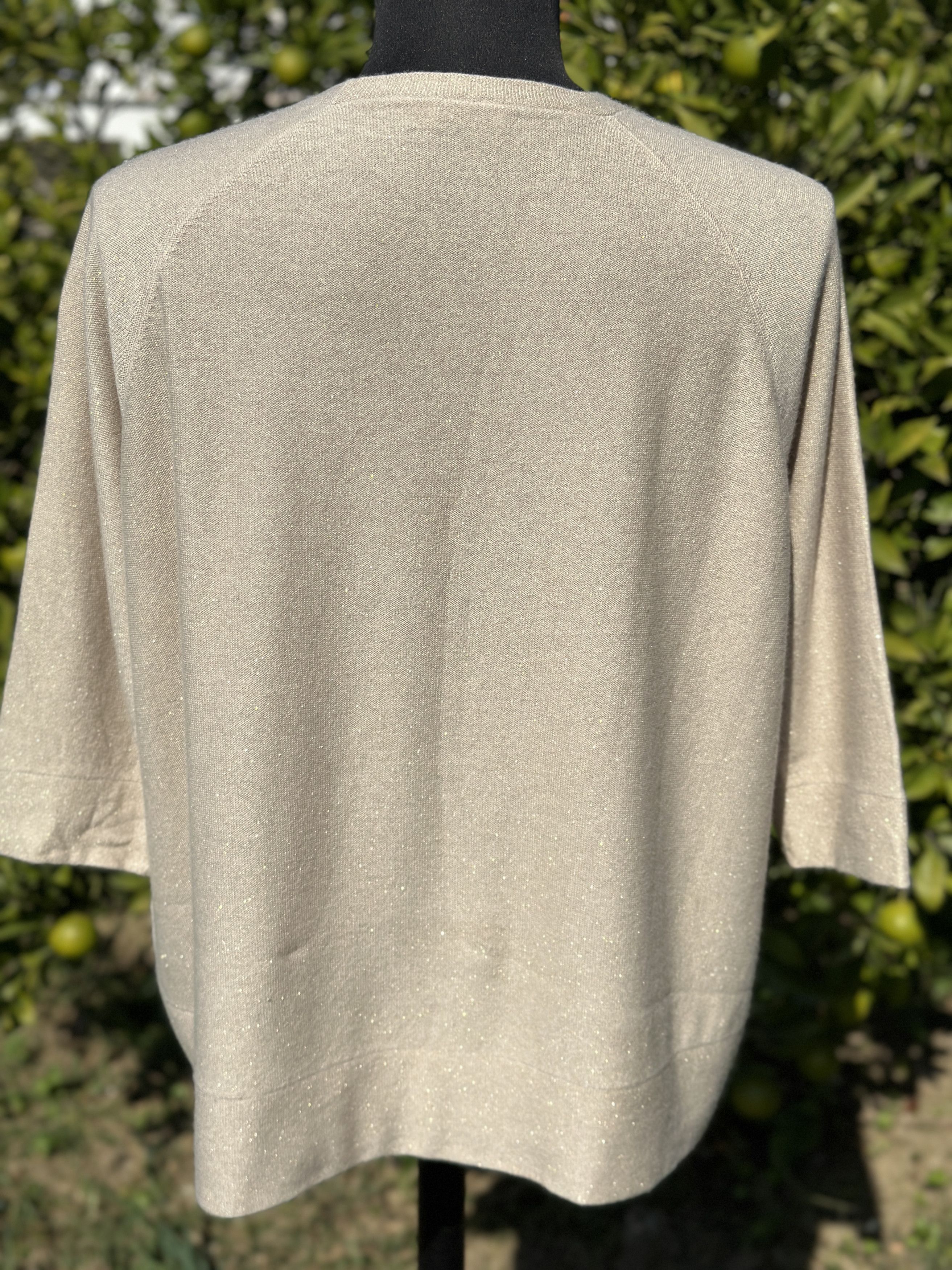 Brunello Cucinelli Brunello Cucinelli Shimmer Knit Sweater Sleeve Size M Size M / US 6-8 / IT 42-44 - 5 Thumbnail