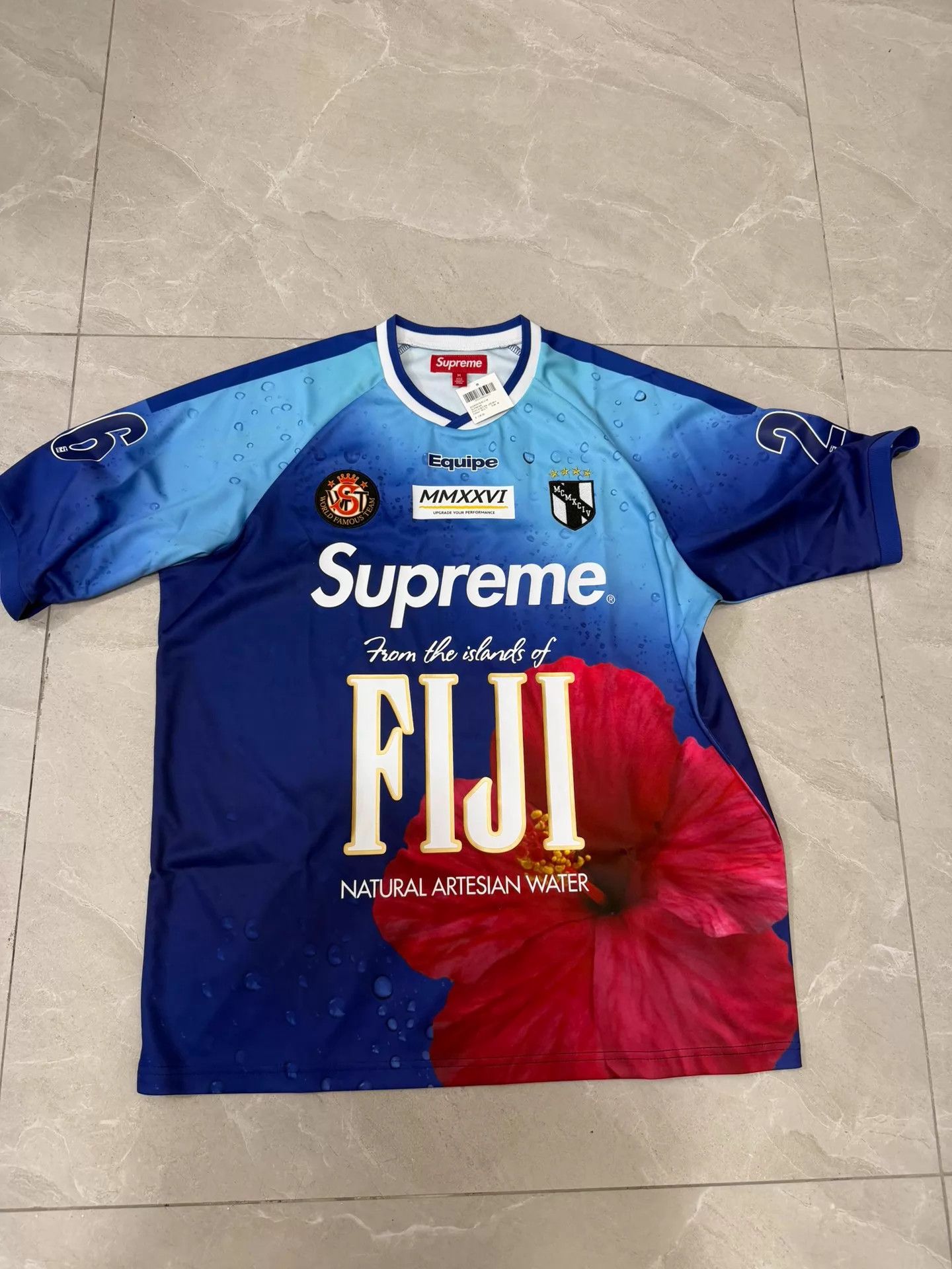 Supreme Supreme×FIJI SS26W9 Jersey Hibiscus Gradient Multi M New Size US M / EU 48-50 / 2 - 1 Thumbnail