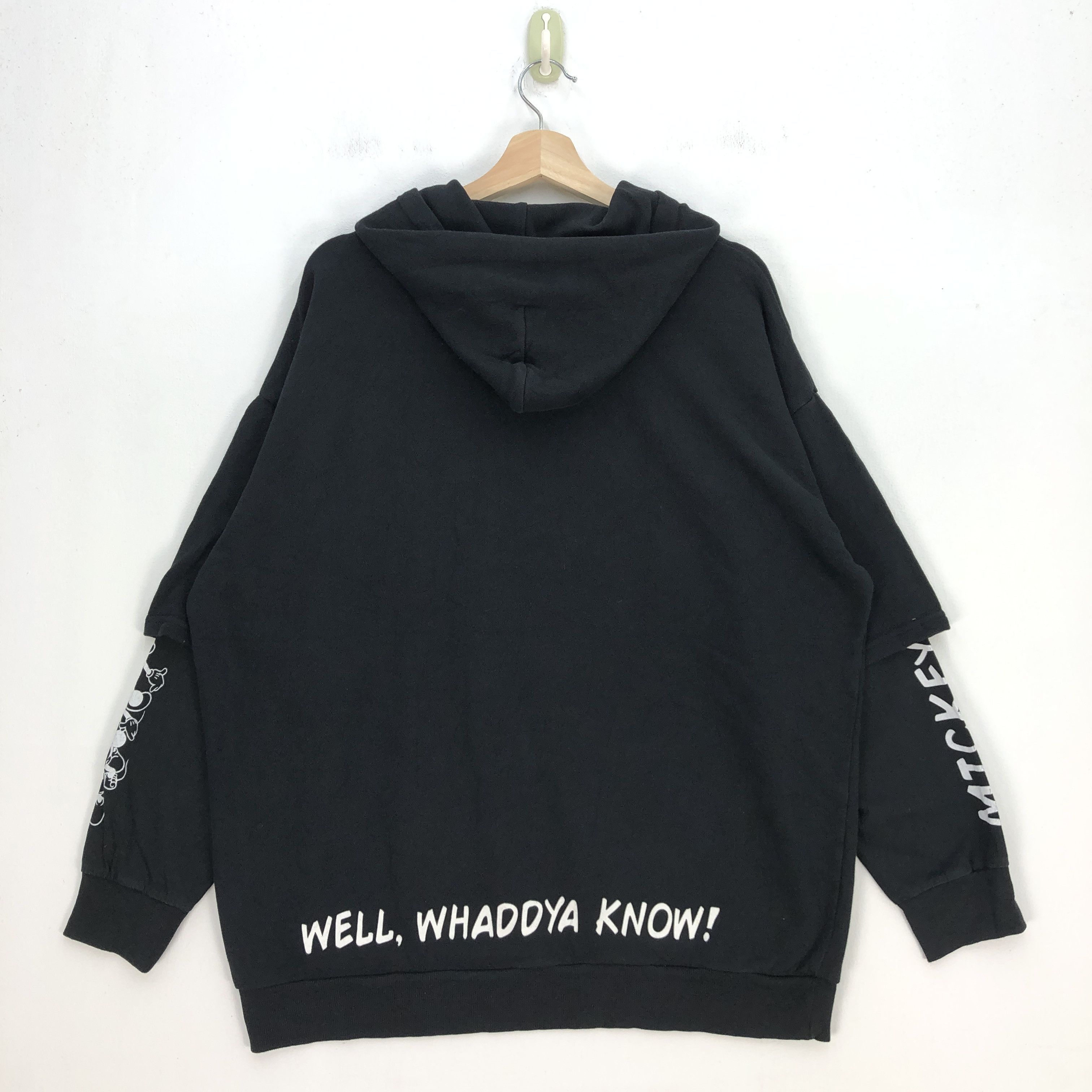 Disney Mickey Mouse Sweatshirt Hoodie Sweater Disney Cartoon Size US XXL / EU 58 / 5 - 10 Thumbnail