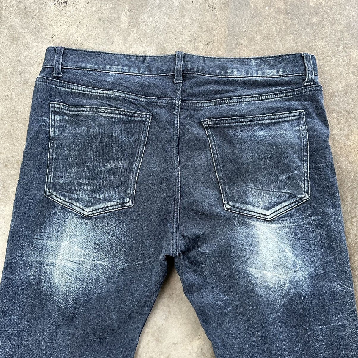 Japanese Brand Vintage Japanese Faded Distressed Denim Jean Pant W40 Size US 40 / EU 56 - 13 Thumbnail