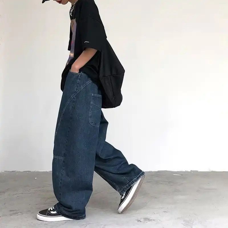 Japanese Brand Straight Denim Pants Size US 32 / EU 48 - 4 Thumbnail