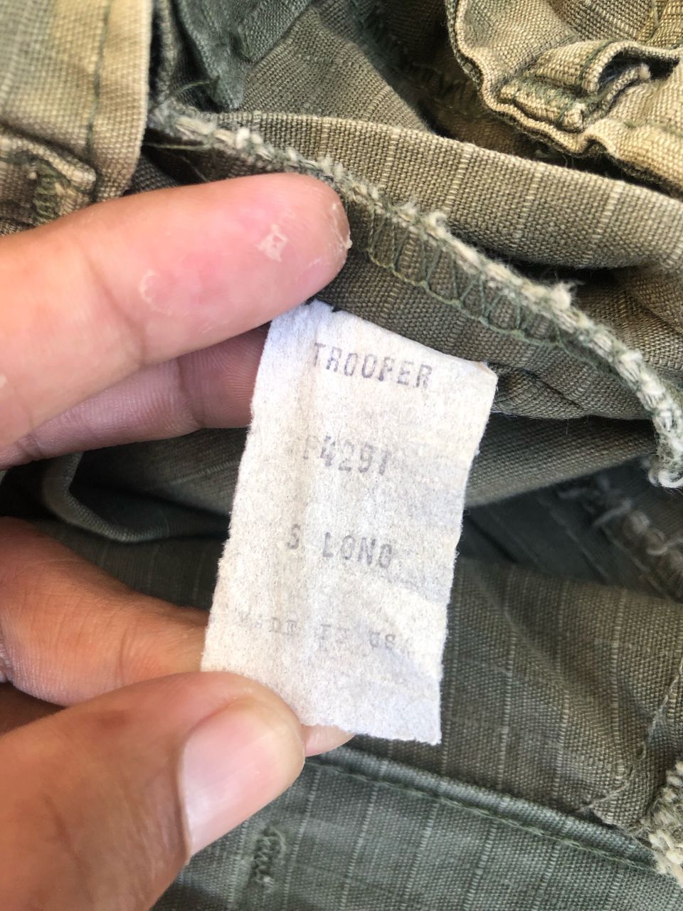 Vintage Vintage 80s Trouser Military Cargo Pants Size US 30 / EU 46 - 5 Thumbnail
