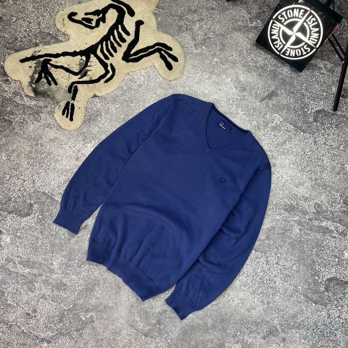Fred Perry Vintage Fred Perry Small Logo 00’s casual sweater Size US L / EU 52-54 / 3 - 1 Thumbnail