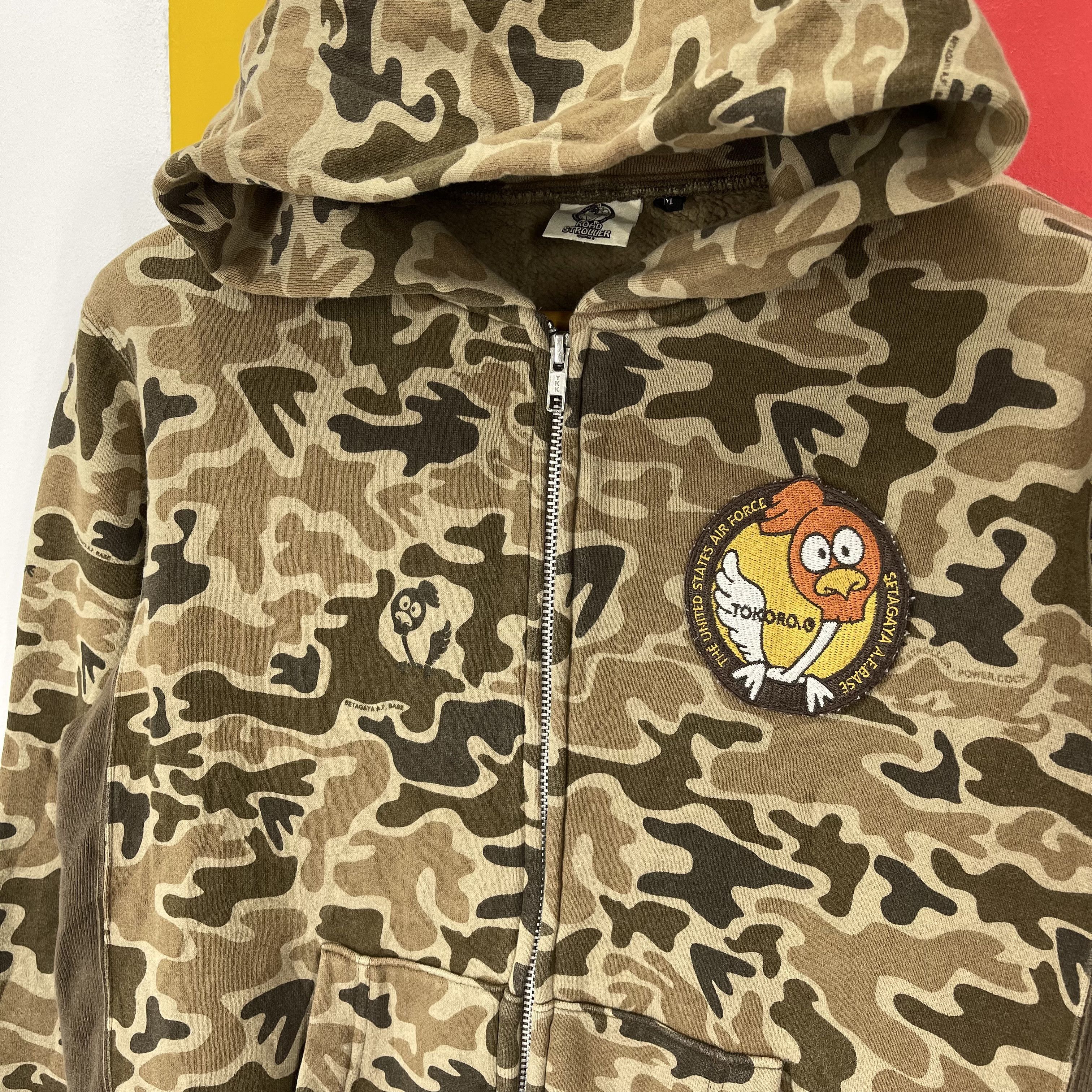 Japanese Brand ROAD STROLLER USAF Zipper Hoodie #1090/AM Size US S / EU 44-46 / 1 - 3 Thumbnail