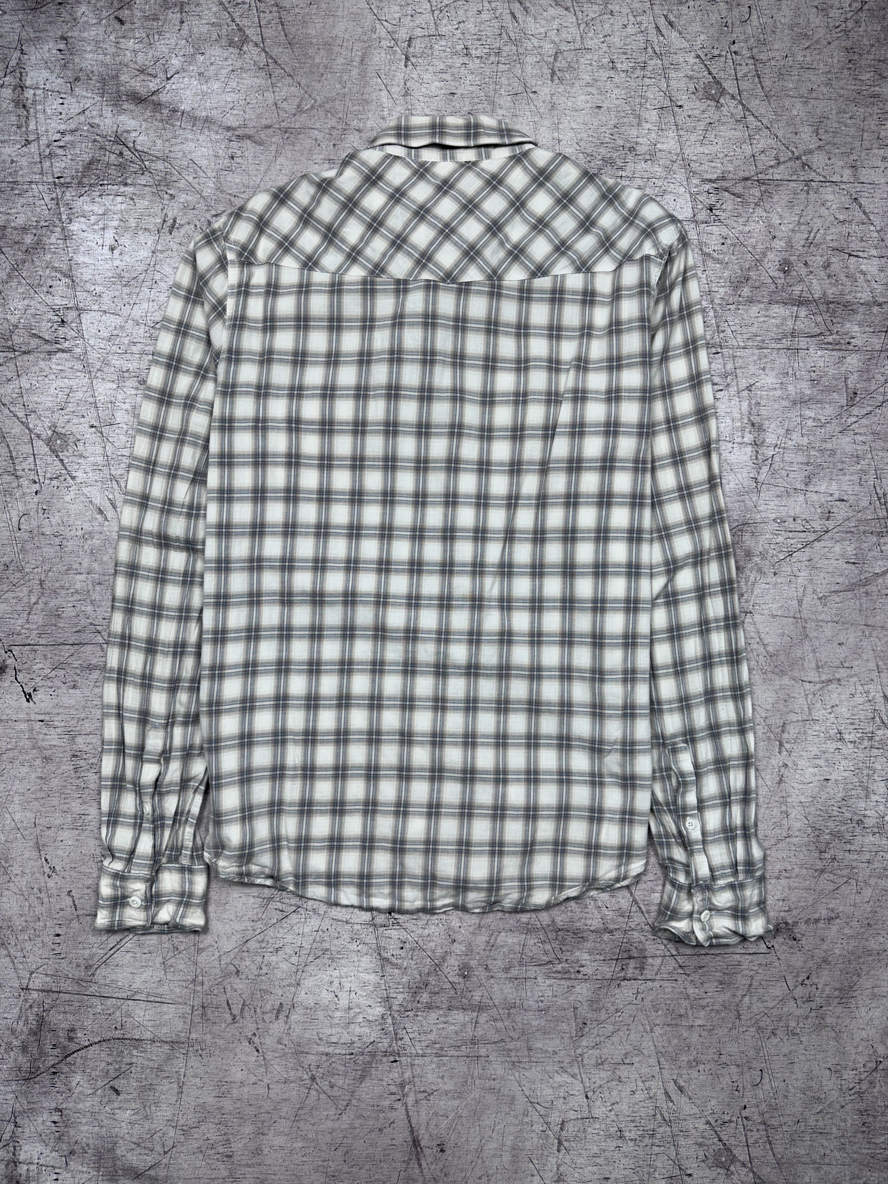 Allsaints Allsaints Vintage Mens Plaid Marksman Long Sleeve Shirt Size US M / EU 48-50 / 2 - 5 Thumbnail