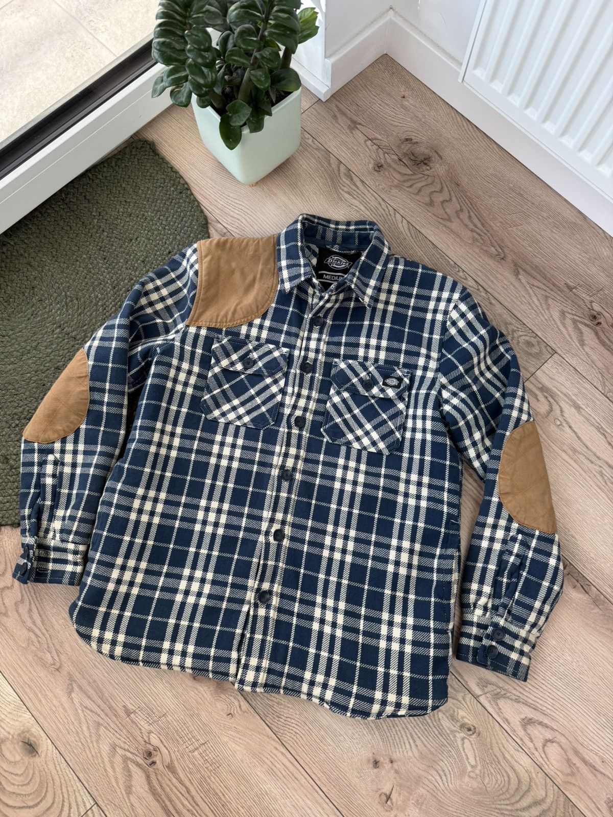 Dickies × Vintage Vintage Dickies Flannel Work Jacket Size US M / EU 48-50 / 2 - 1 Thumbnail