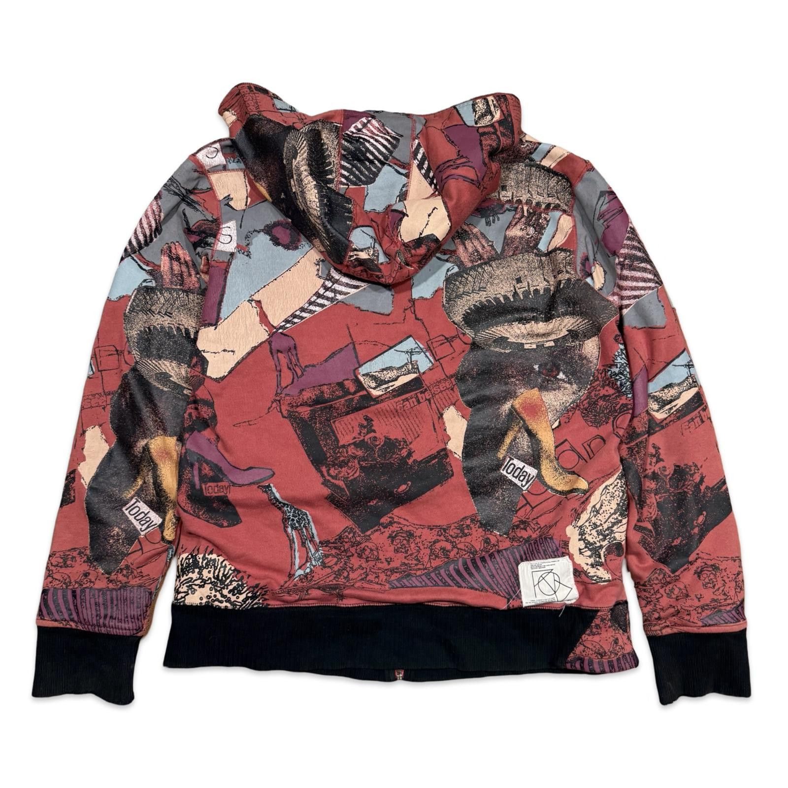 Volcom Volcom Y2K Reversible Grunge Skater Hoodie Sweatshirt Size US XL / EU 56 / 4 - 2 Thumbnail