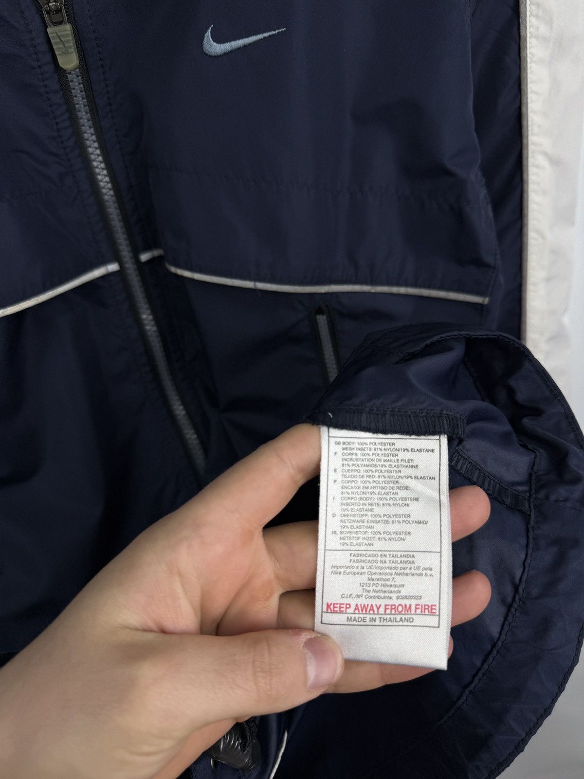 Nike × Vintage 🇺🇸 Vintage 90s Nike Alpha Project Archival Rare Jacket Retro Size US M / EU 48-50 / 2 - 7 Thumbnail