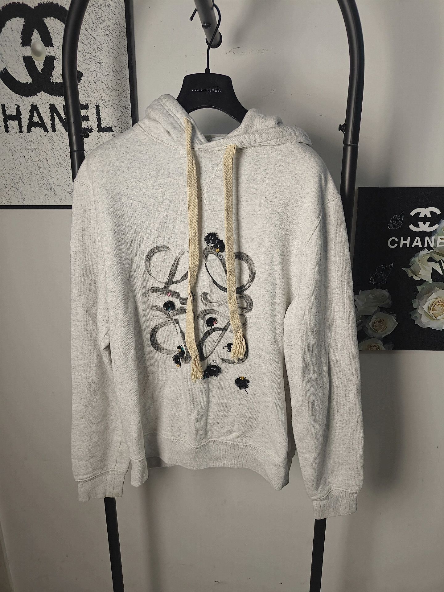 Loewe Loewe Retro White Hoodie xs Men Size US XS / EU 42 / 0 - 1 Thumbnail