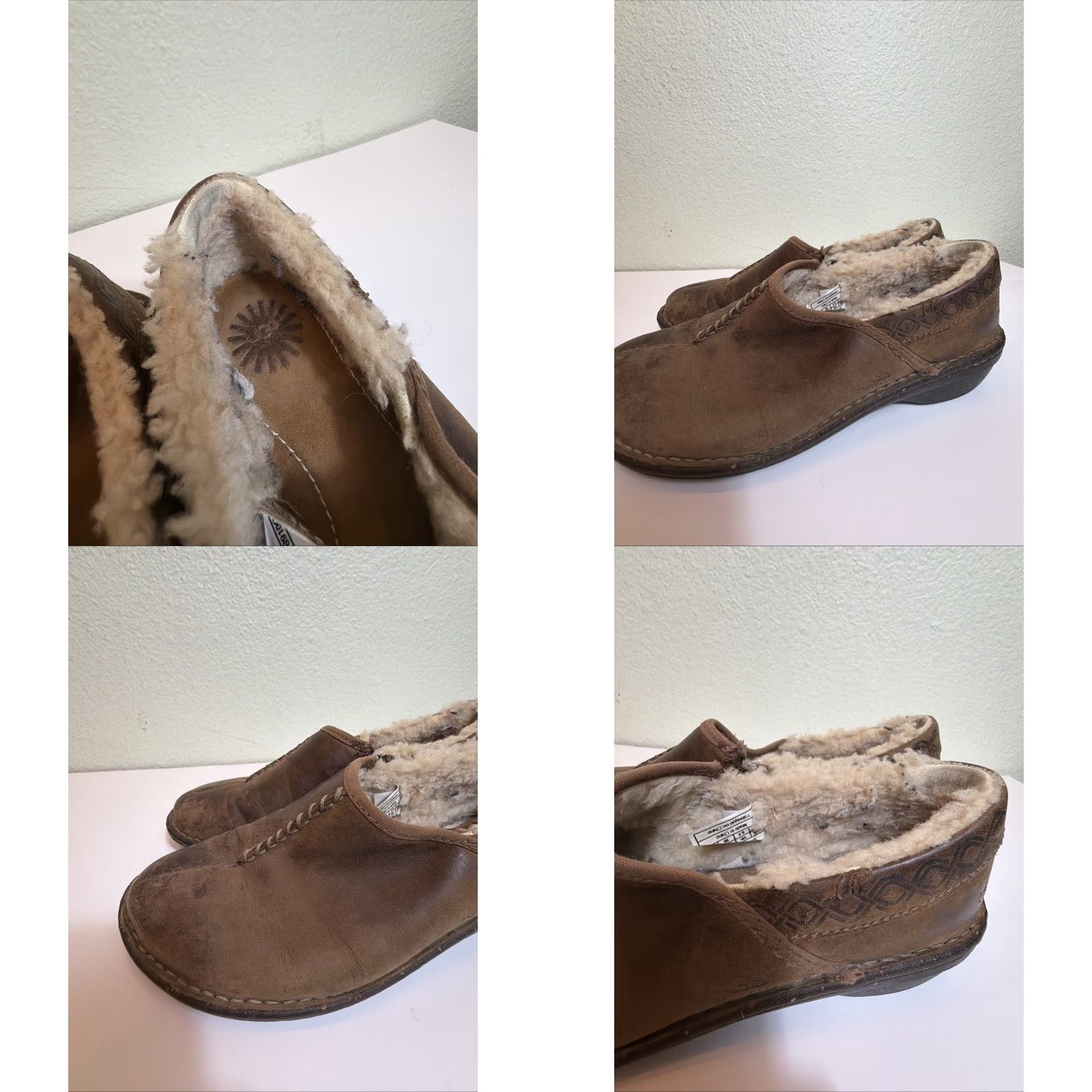 Ugg UGG® Australia 5747 Bettey Shearling Lined Driving Leather Loafers Clogs Sz 8 Size US 8 / IT 38 - 9 Thumbnail