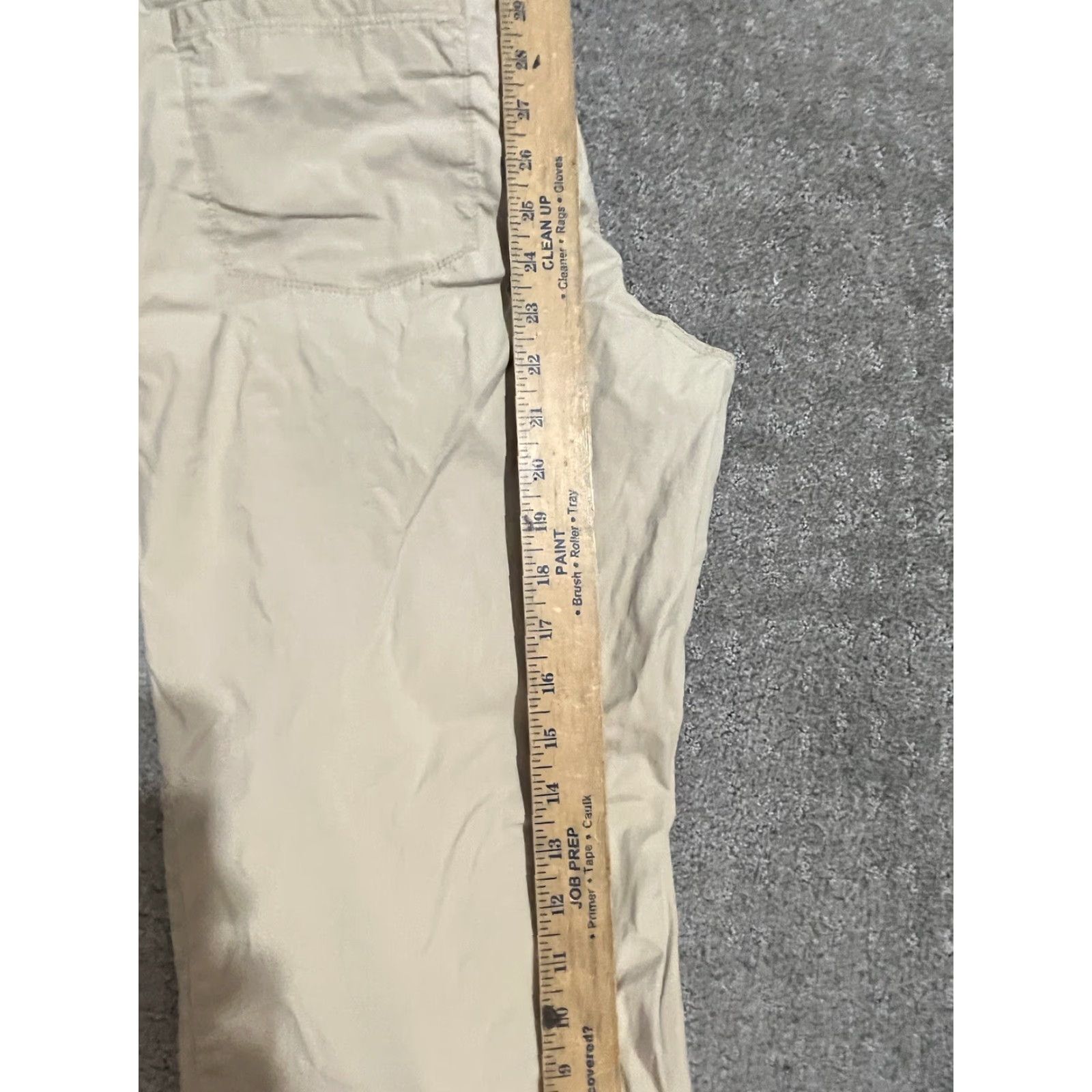 Old Navy VINTAGE Old Navy Capri Pants Women Regular 12 Inseam 22" Brown Beig... Size ONE SIZE - 7 Thumbnail