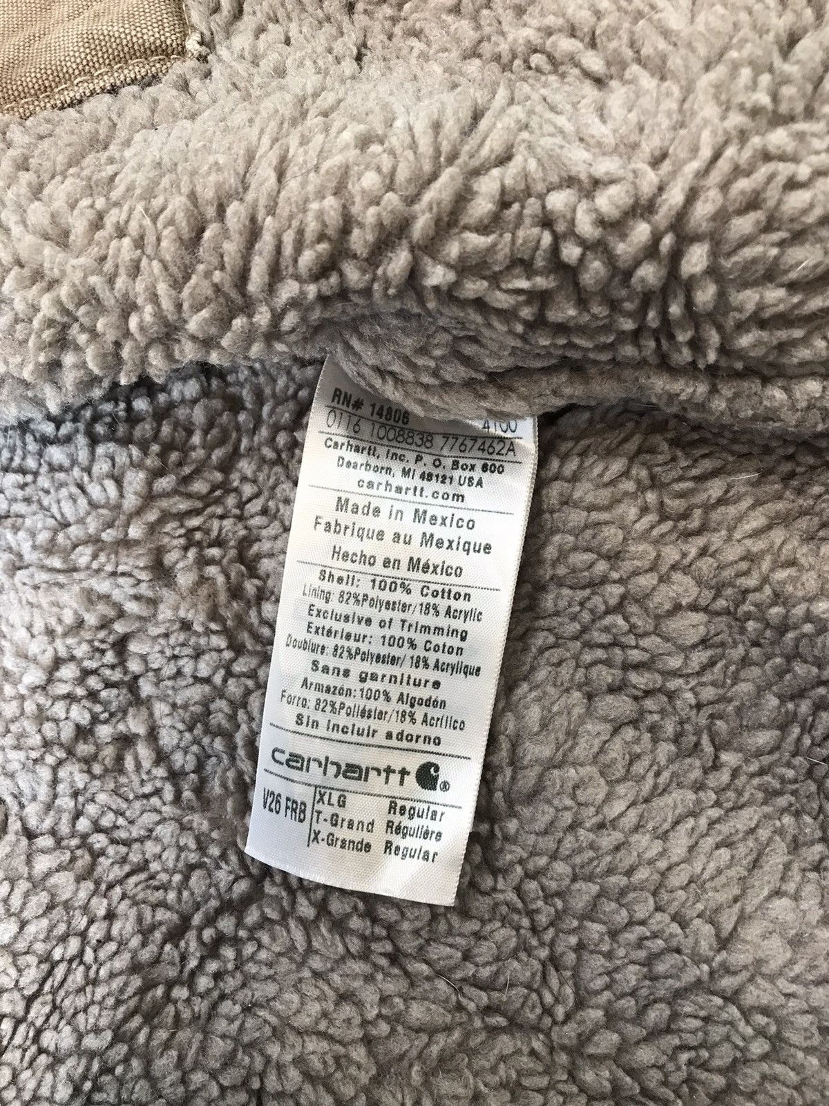 Carhartt × Vintage Vintage Carhartt V26 FRB Sherpa line active vest Size US XL / EU 56 / 4 - 5 Thumbnail