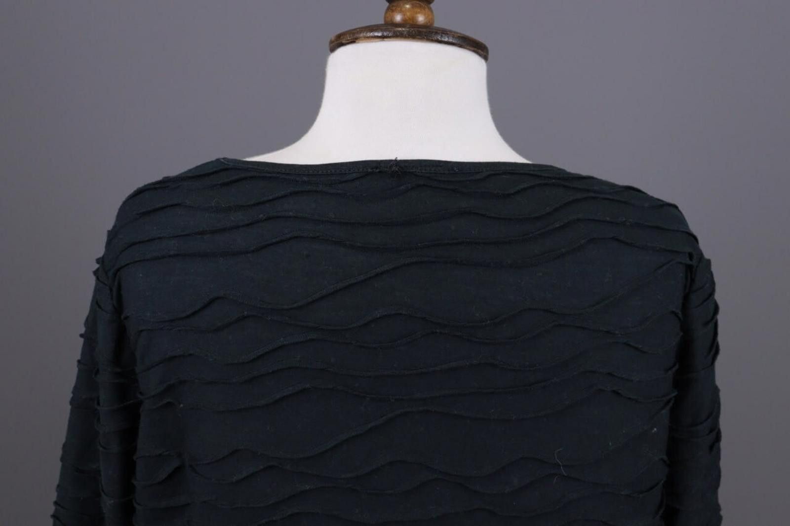 Rundholz Rundholz Black Asymmetrical Knit Pullover Sweater Size M Size M / US 6-8 / IT 42-44 - 9 Thumbnail