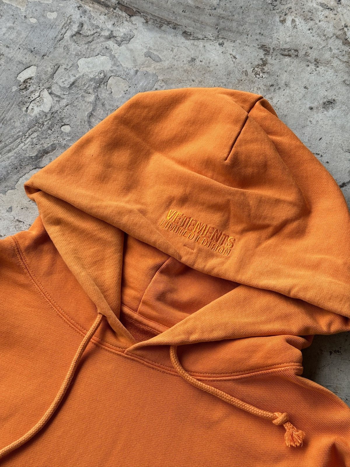 Vetements *RARE* GVASALIA VETEMENTS INSIDE OUR REVERSE HOODIE ORANGE Size US S / EU 44-46 / 1 - 12 Thumbnail