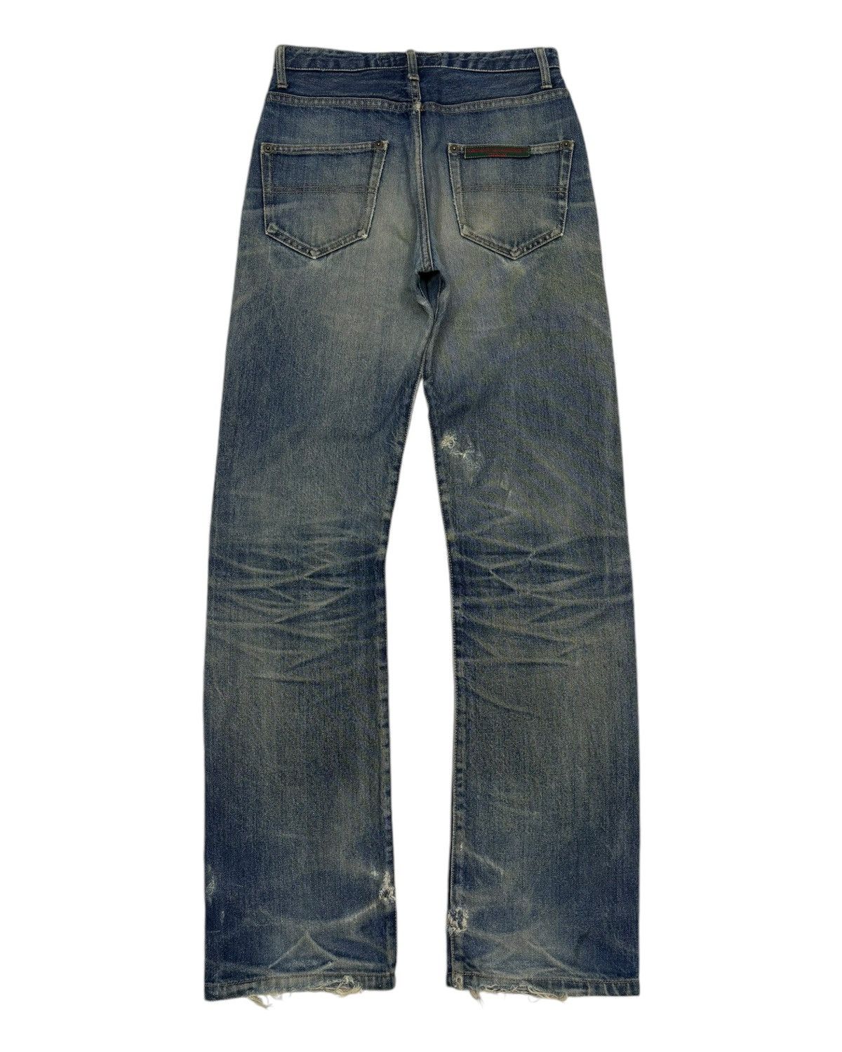 If Six Was Nine 🔥KATHARINE HAMNETT DENIM WHISKER DENIM JEANS Size US 28 / EU 44 - 8 Thumbnail