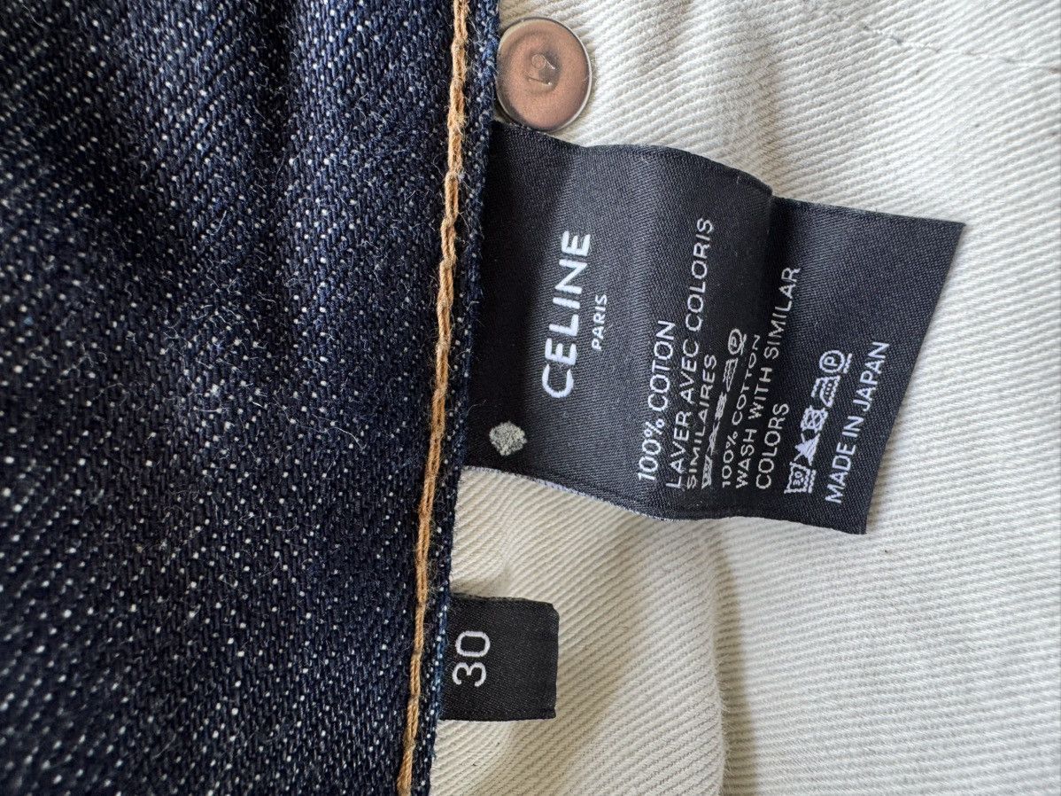 Celine Celine Raw Denim Hedi Slimane Size US 30 / EU 46 - 5 Thumbnail