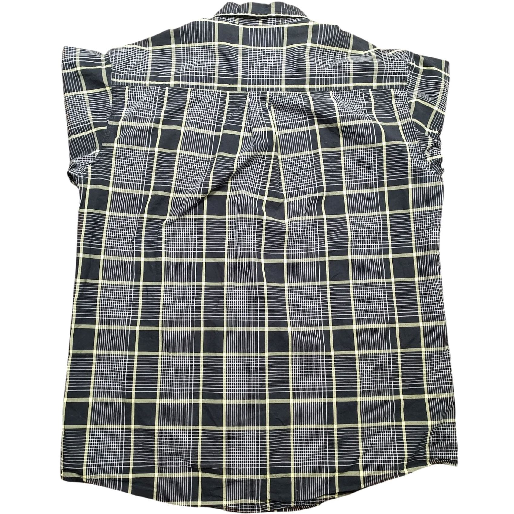 Vintage Cinch Shirt Black Plaid Western Cowboy 100% Cotton Button-Down Mens Medium Size US M / EU 48-50 / 2 - 3 Thumbnail