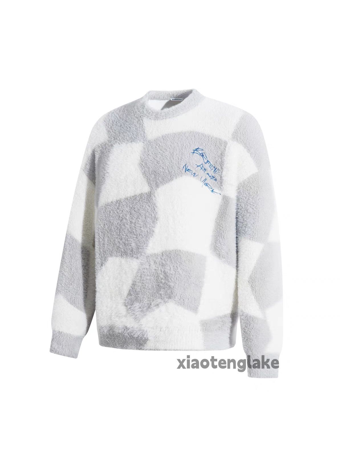 Designer × Japanese Brand × Vintage unisex pattern fleece skate hiphop sweater Size US M / EU 48-50 / 2 - 1 Thumbnail