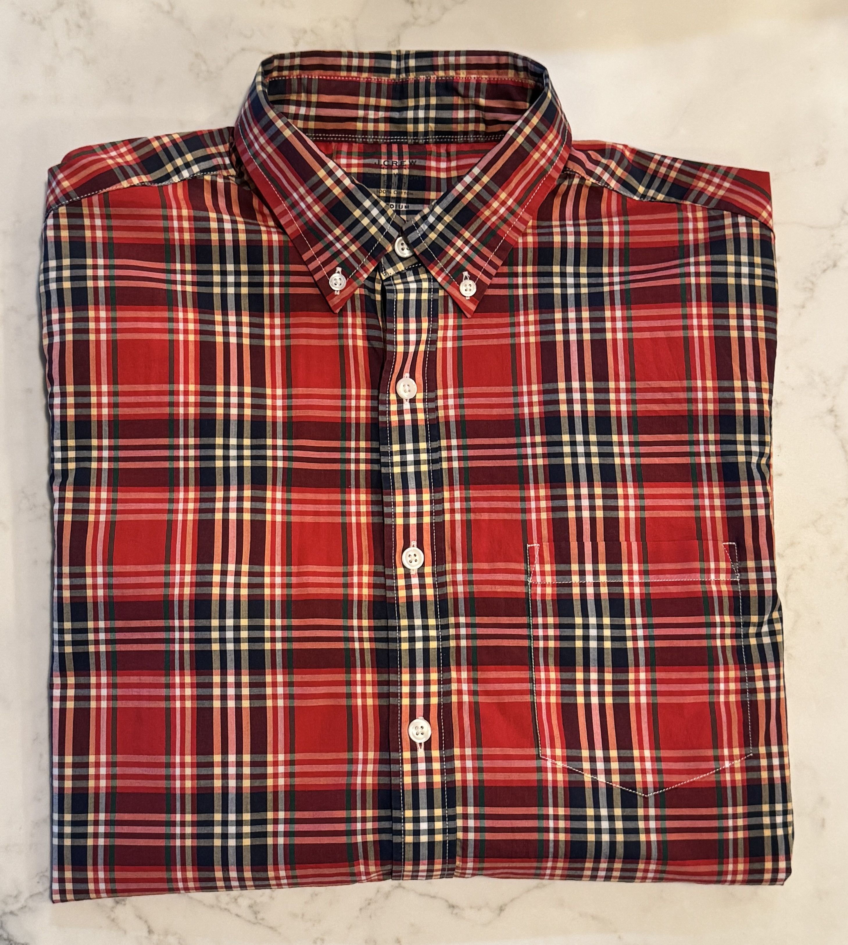 J.Crew J. Crew Light Weight Button Down Shirt Size US M / EU 48-50 / 2 - 1 Preview
