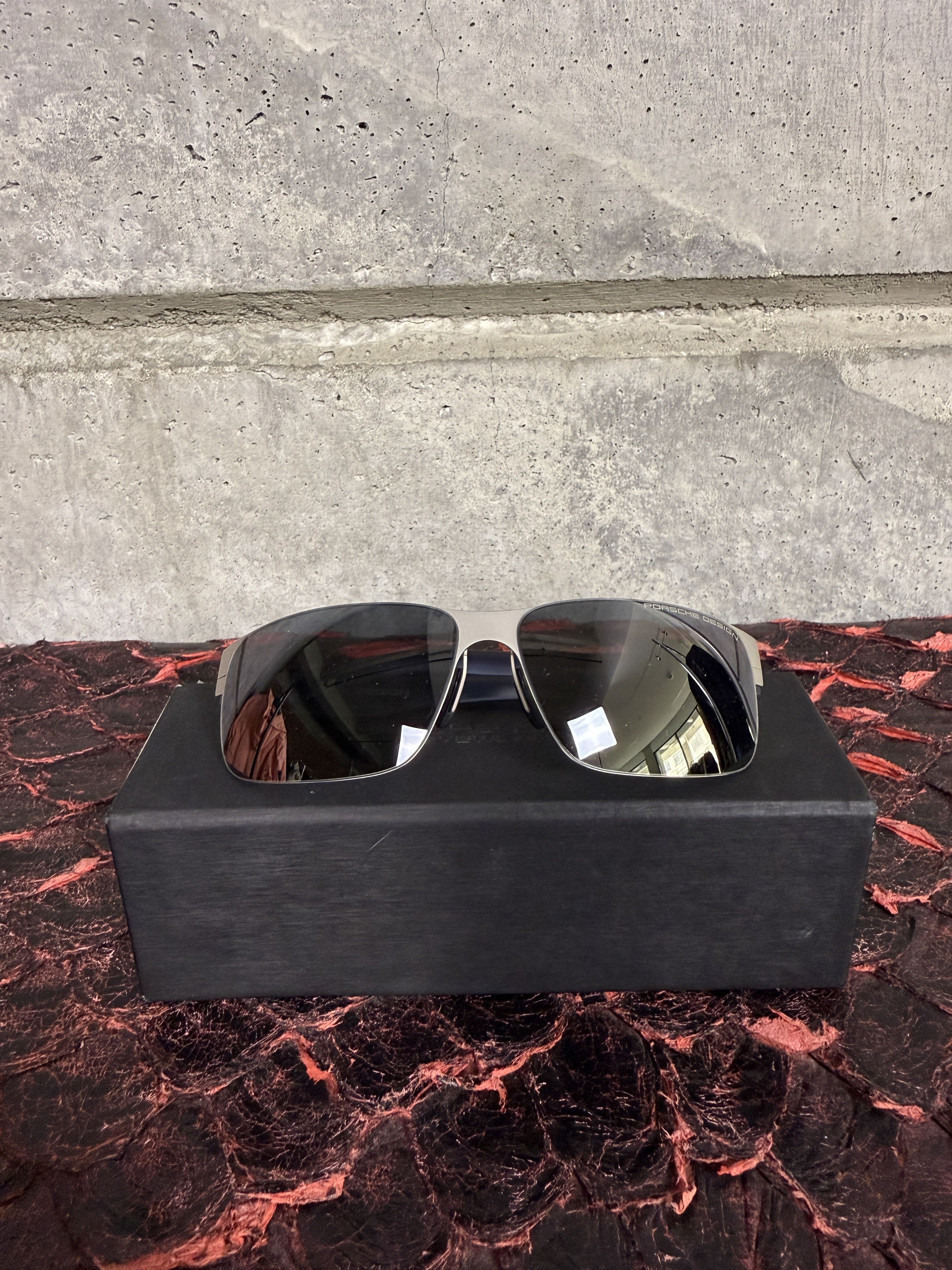 Porsche Design Porsche Design P8573 A Palladium Blue Sunglasses Size ONE SIZE - 2 Thumbnail