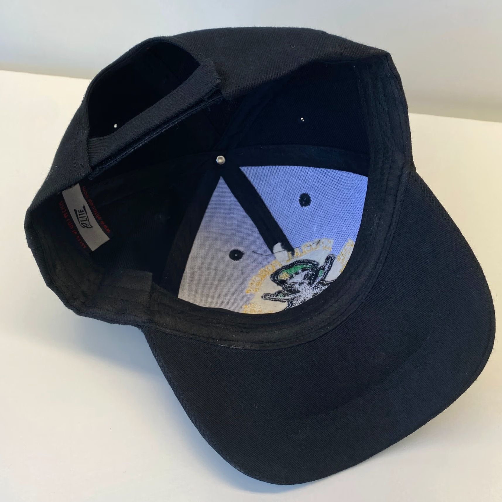 Vintage VINTAGE Elite Special Forces Hat Baseball Cap Men Adjustable Black 3D Skull Army USA 80s 90s Travel Casual Workwear Mens Size ONE SIZE - 6 Thumbnail