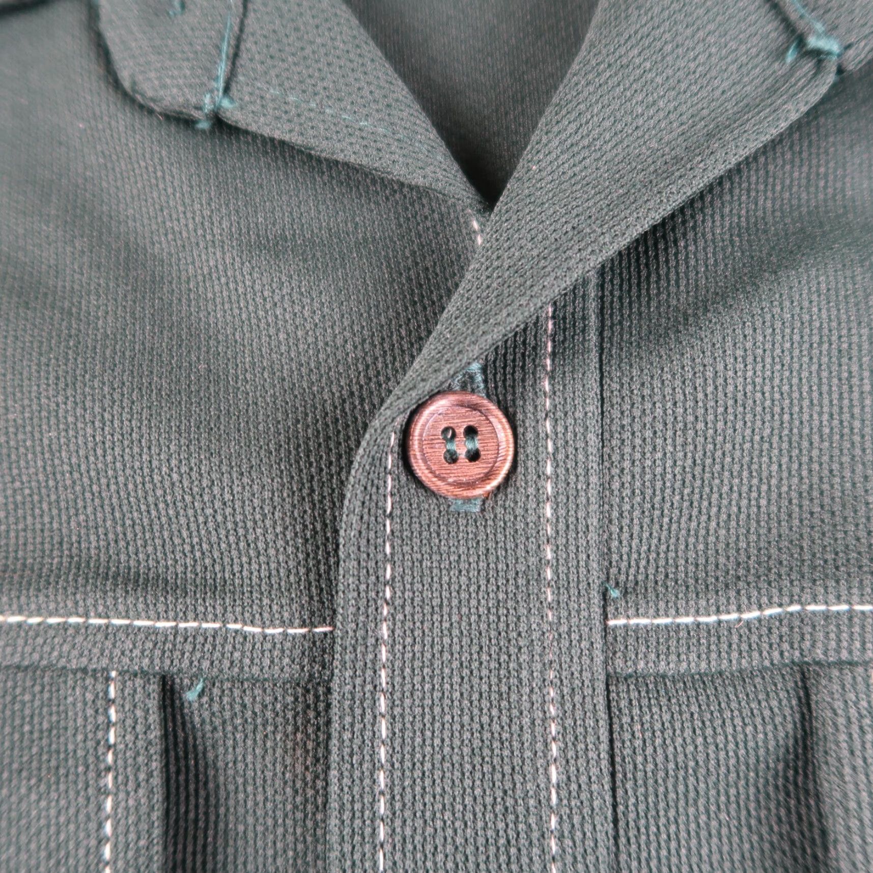Vintage VINTAGE Robert Bruce Shelby Division Green Shirt Button Up Men’s S Polyester Shirt Men Green Vintage Workwear 90s? Size US S / EU 44-46 / 1 - 5 Thumbnail