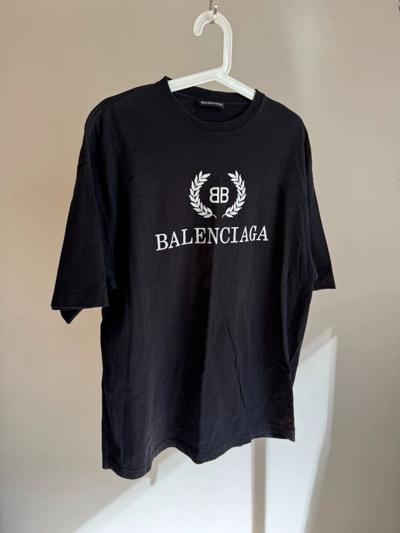 Balenciaga Balenciaga Wheat Pattern Short Sleeve Size US M / EU 48-50 / 2 - 1 Thumbnail