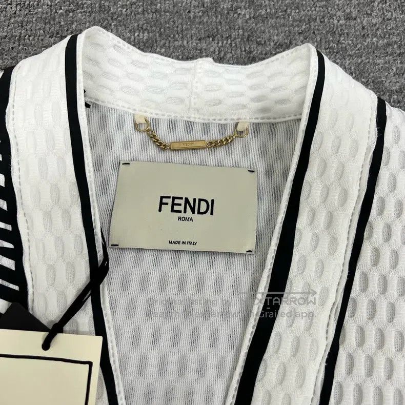 Fendi Fendi Cartoon style graffiti letter print cardigan jacket Size XS / US 0-2 / IT 36-38 - 6 Thumbnail