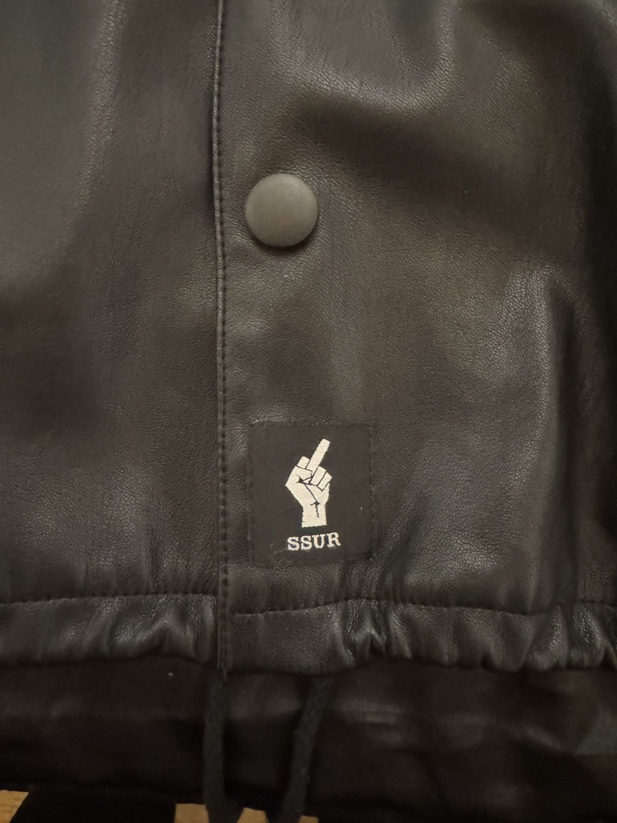 SSUR SSUR Eco Leather Jacket Size US XL / EU 56 / 4 - 3 Thumbnail