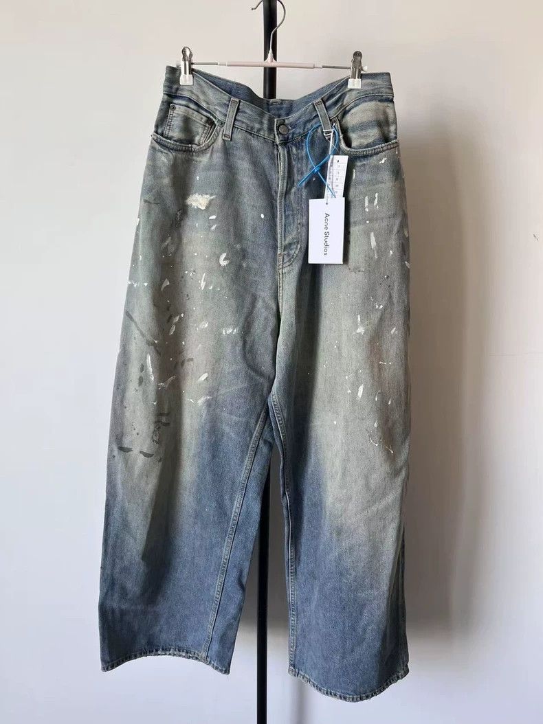 Acne Studios Acne Studios Heavy industry graffiti five-pocket design wa Size US 36 / EU 52 - 1 Thumbnail