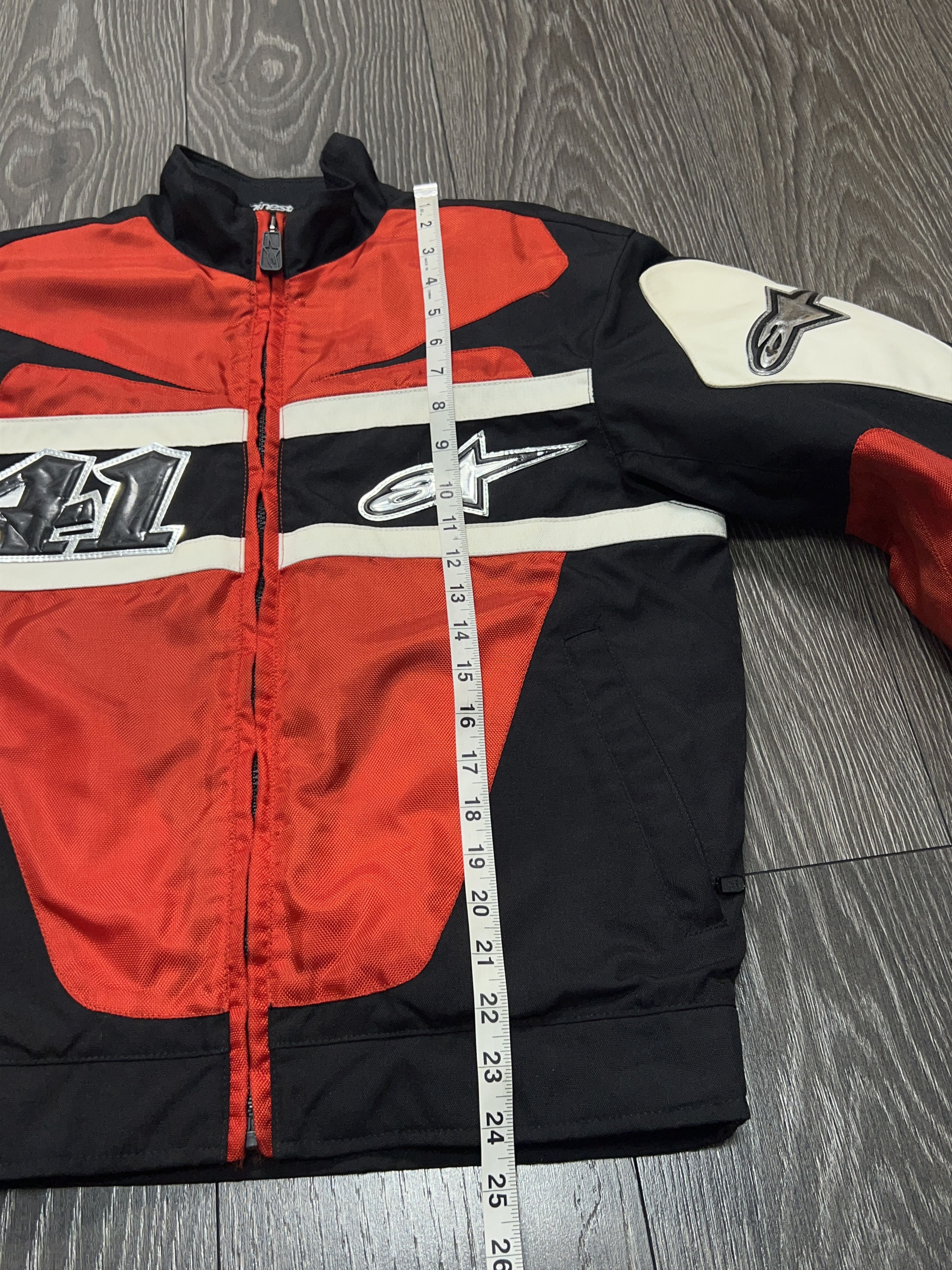 Vintage Alpinestars #41 Troy Lee Designs Racing Mototcycle Jacket Size US S / EU 44-46 / 1 - 9 Thumbnail